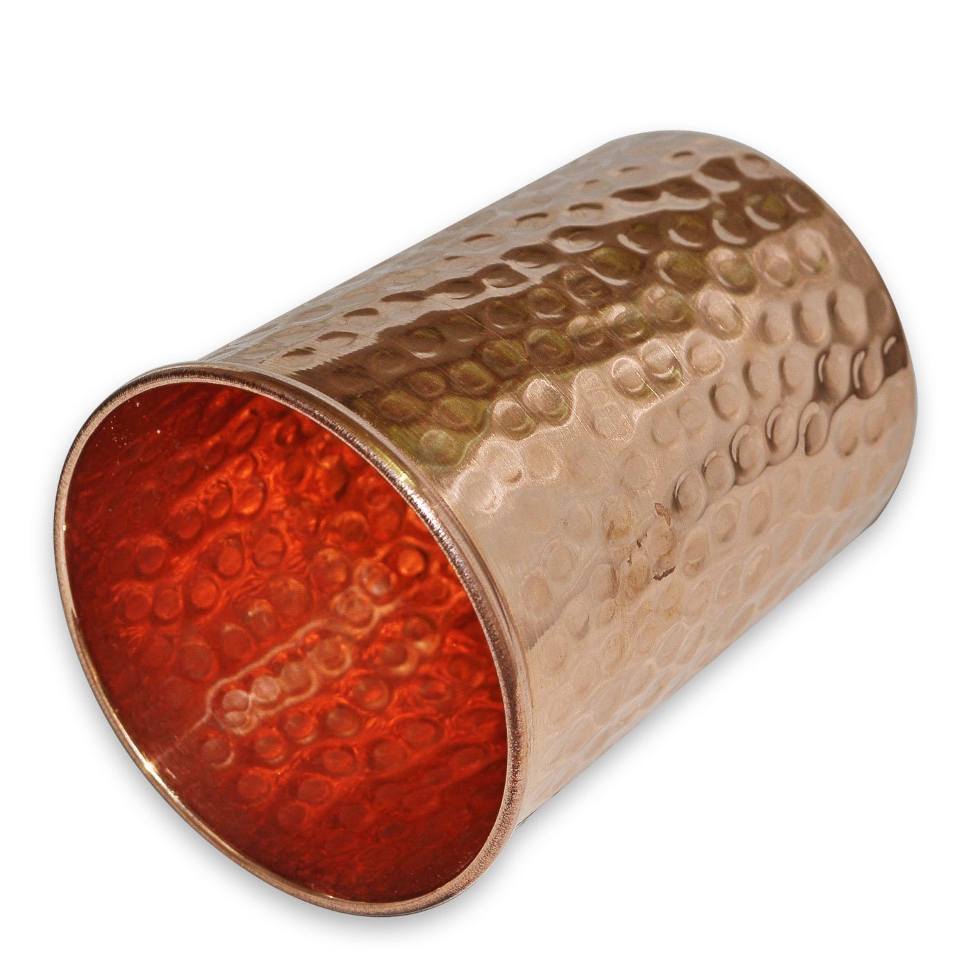 COPPER HAMMERED GLASS
